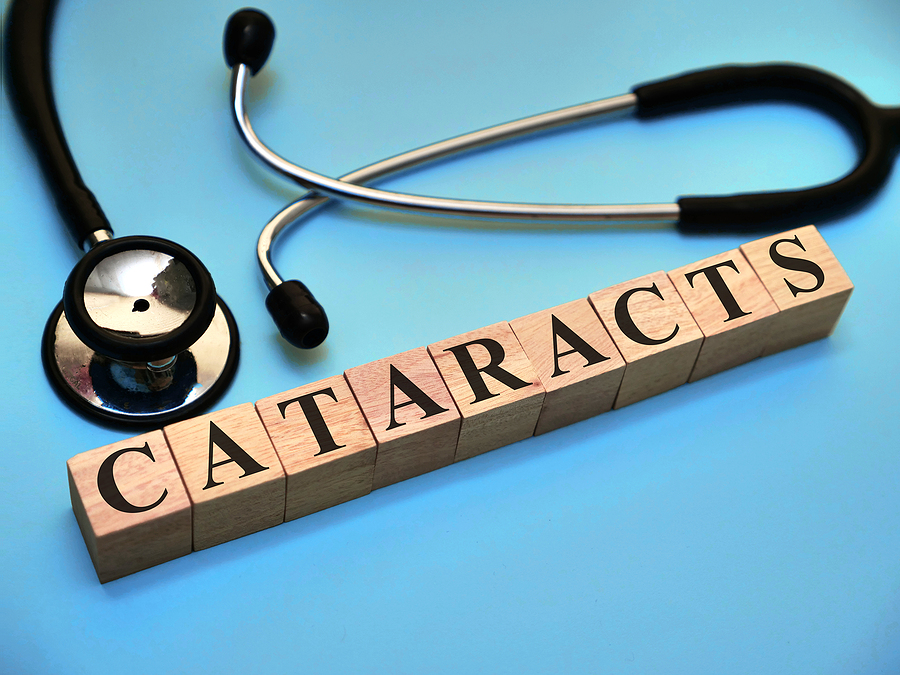 Cataracts, Text Words Typography Written With Wooden Letter
